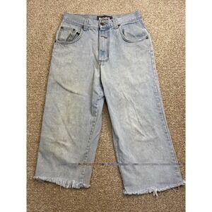 VTG BOSS Jeans‎ Mens 32 Baggy Embroidered Y2K 90s Hip Hop Skater Denim Pants USA